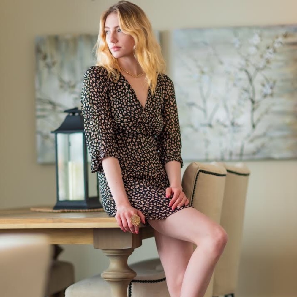 Our Take on Leopard...Spots & Stripes Dress